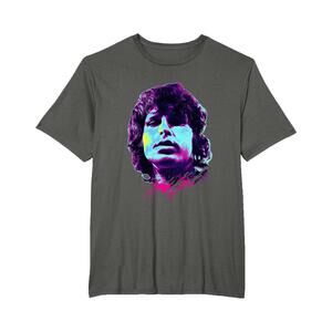 Tv Times Jim Morrison Retro Pop Art Stylised T-Shirt